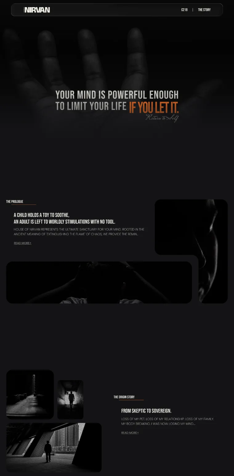 Final home page, top